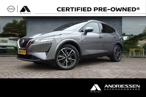 NISSAN Qashqai 1.3 Mild-Hybrid 140pk Tekna | El. Achterklep | Half leder | Pano